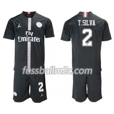 Fußballtrikots Paris Saint-Germain T.Silva 2 Jodan Schwarz Kinder Ausweich Trikotsatz 2018-2019 Fußballtrikots Paris Saint-Germain T.Silva 2 Jodan Schwarz Kinder Ausweich Trikotsatz 2018-2019